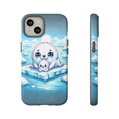 Arctic Embrace Seal iPhone Case