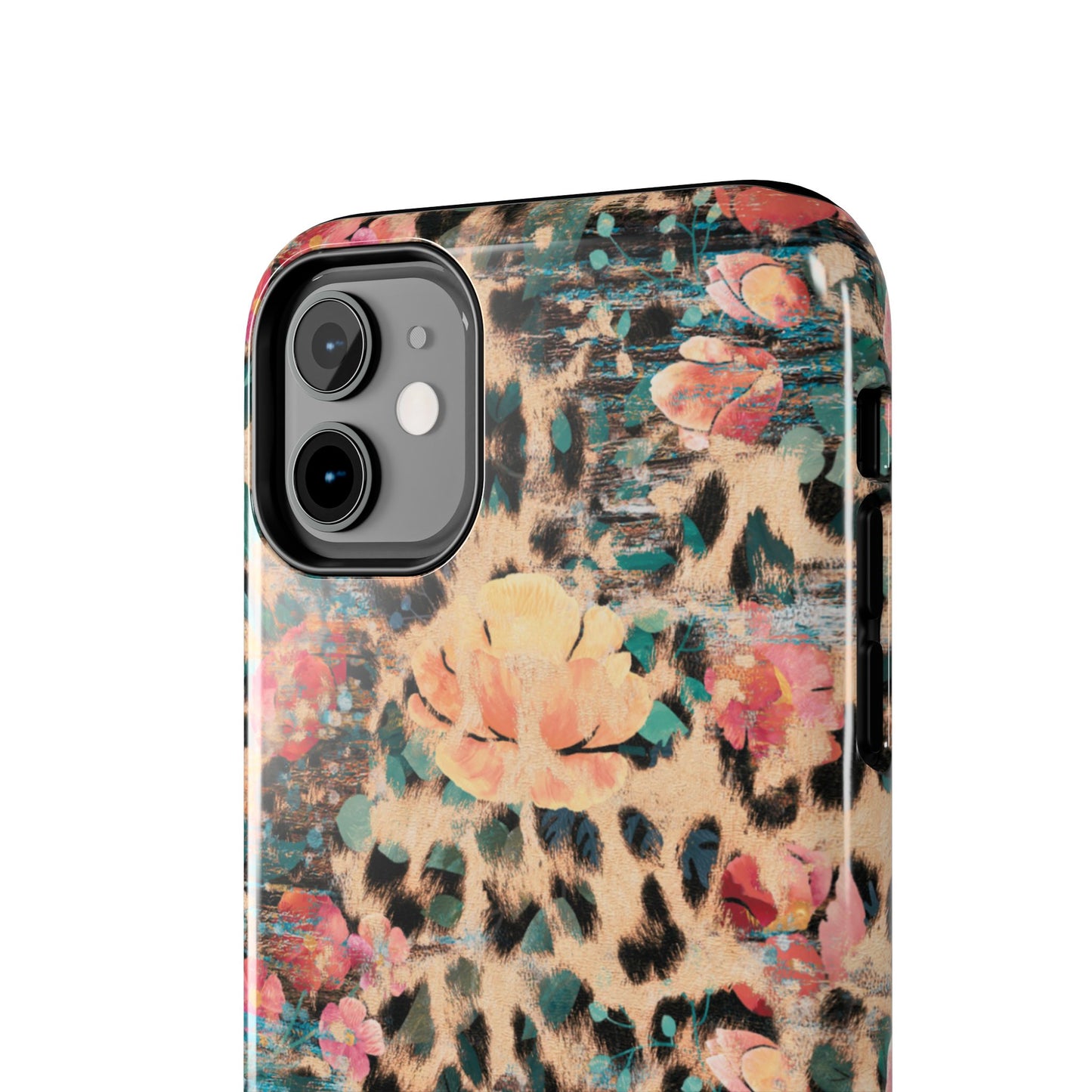 Rustic Floral Leopard - iPhone Series Case