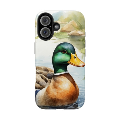 Serene Duck Reflection - iPhone Case