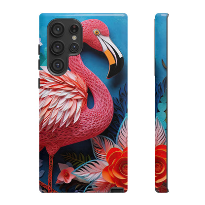 Flamingo Dreams – Bold Tropical Samsung Case