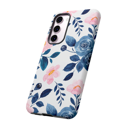 Pastel Garden Charm – Samsung Galaxy Case with Delicate Floral Design