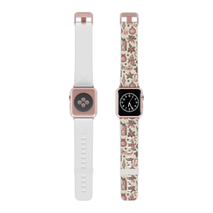  Pink Christmas Magic Apple Watch Band