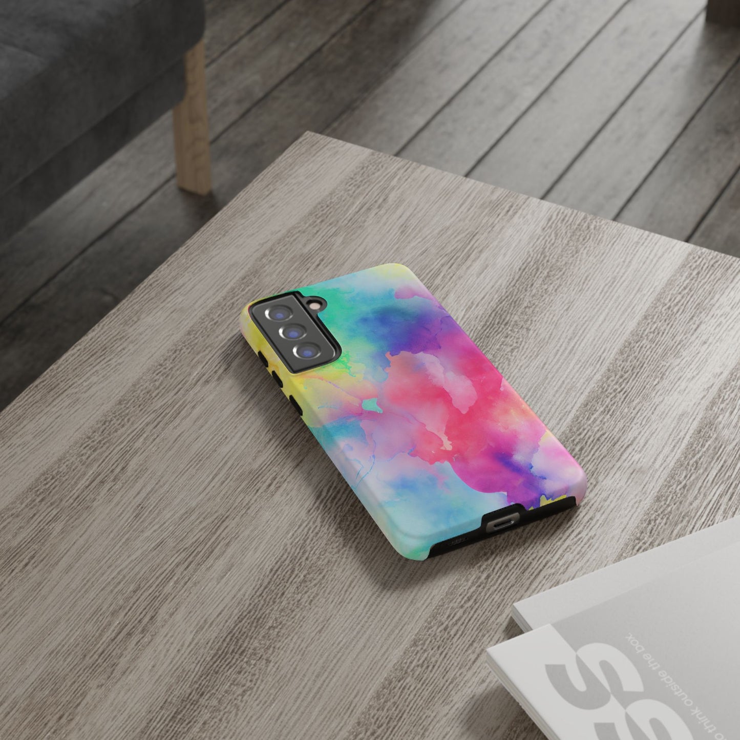 Pastel Watercolor Dream Samsung Galaxy Case – Slim Profile, Glossy Finish