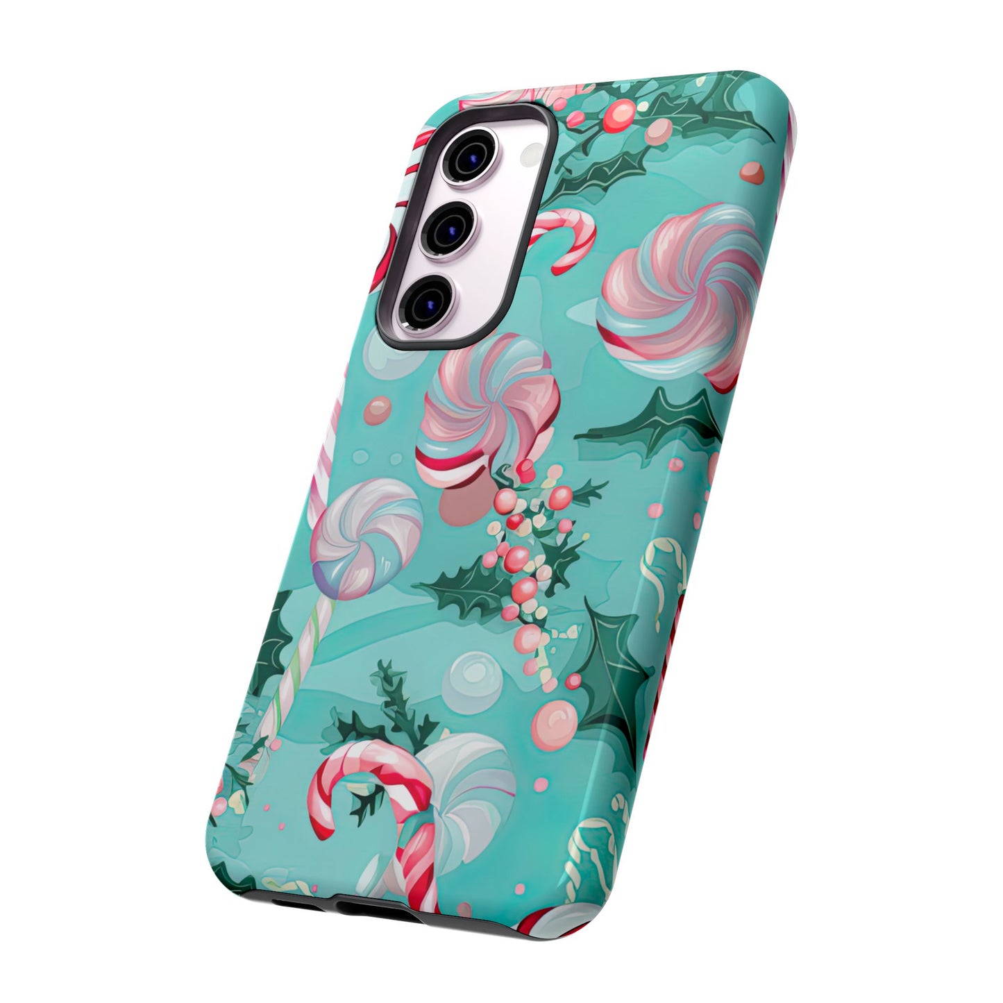 Candy Cane & Peppermint Holiday Delight – Samsung Galaxy Series Case