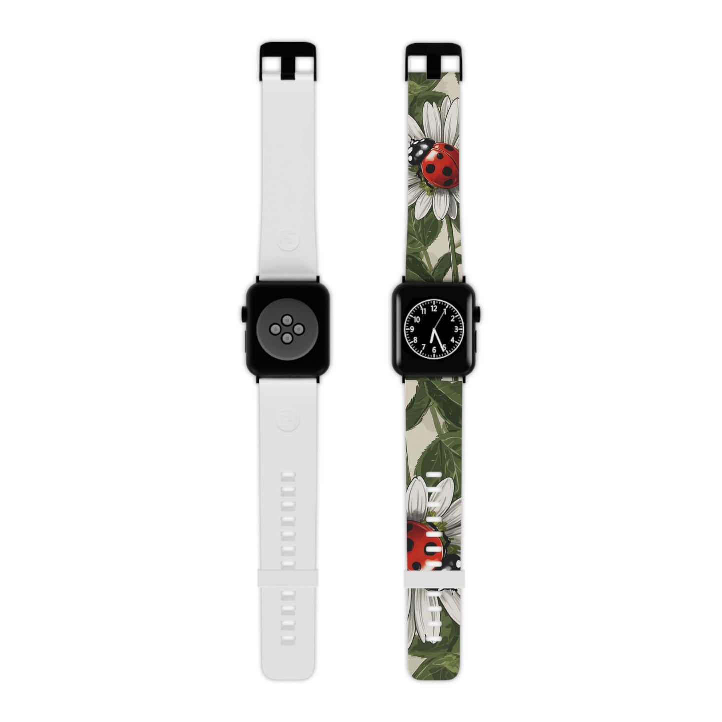 Ladybug & Daisy Garden Charm Apple Watch Band