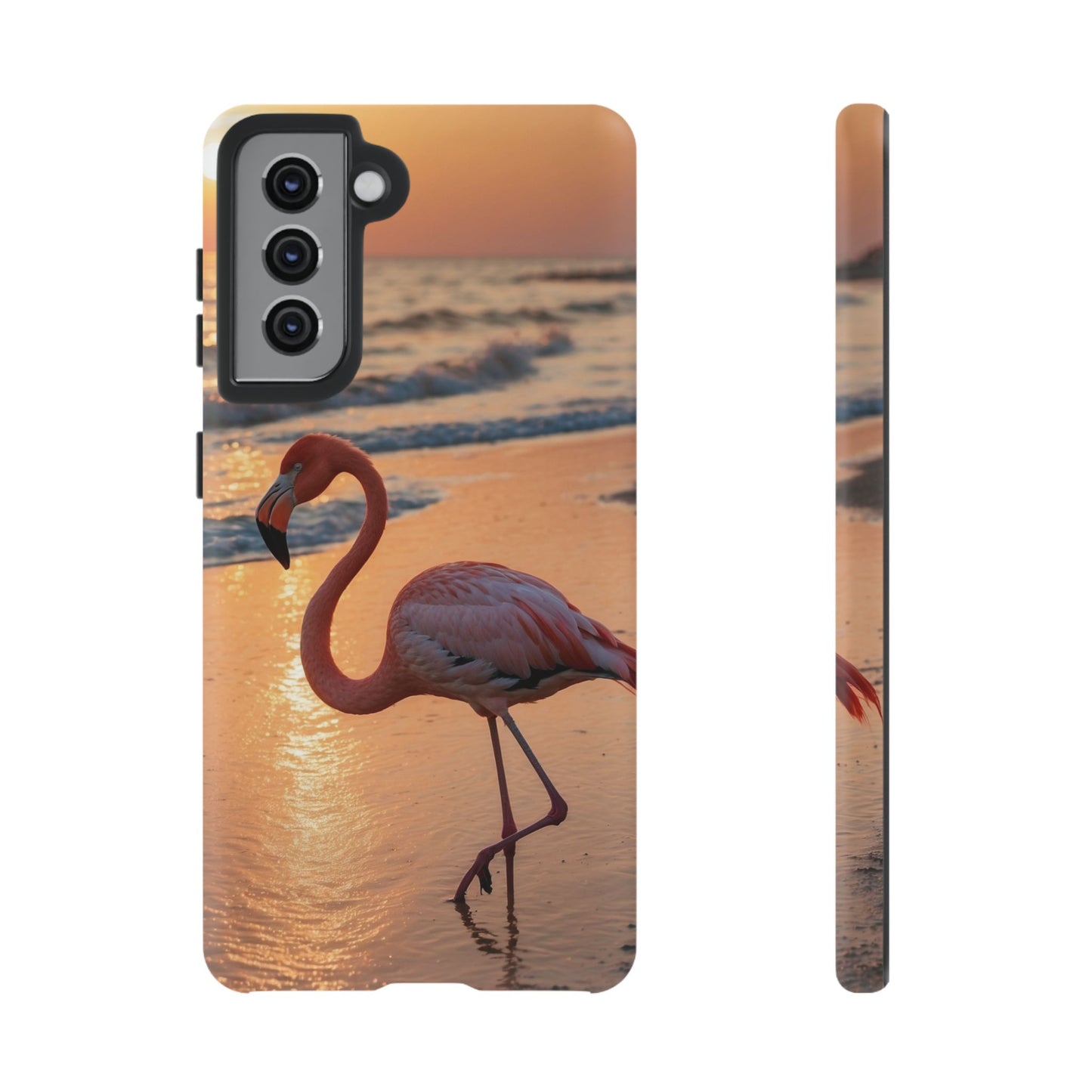 Island Beauty – Flamingo Samsung Galaxy Case