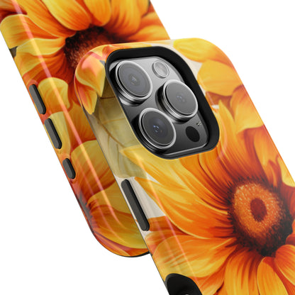 Classic Sunflower Bloom - MagSafe iPhone Series Case