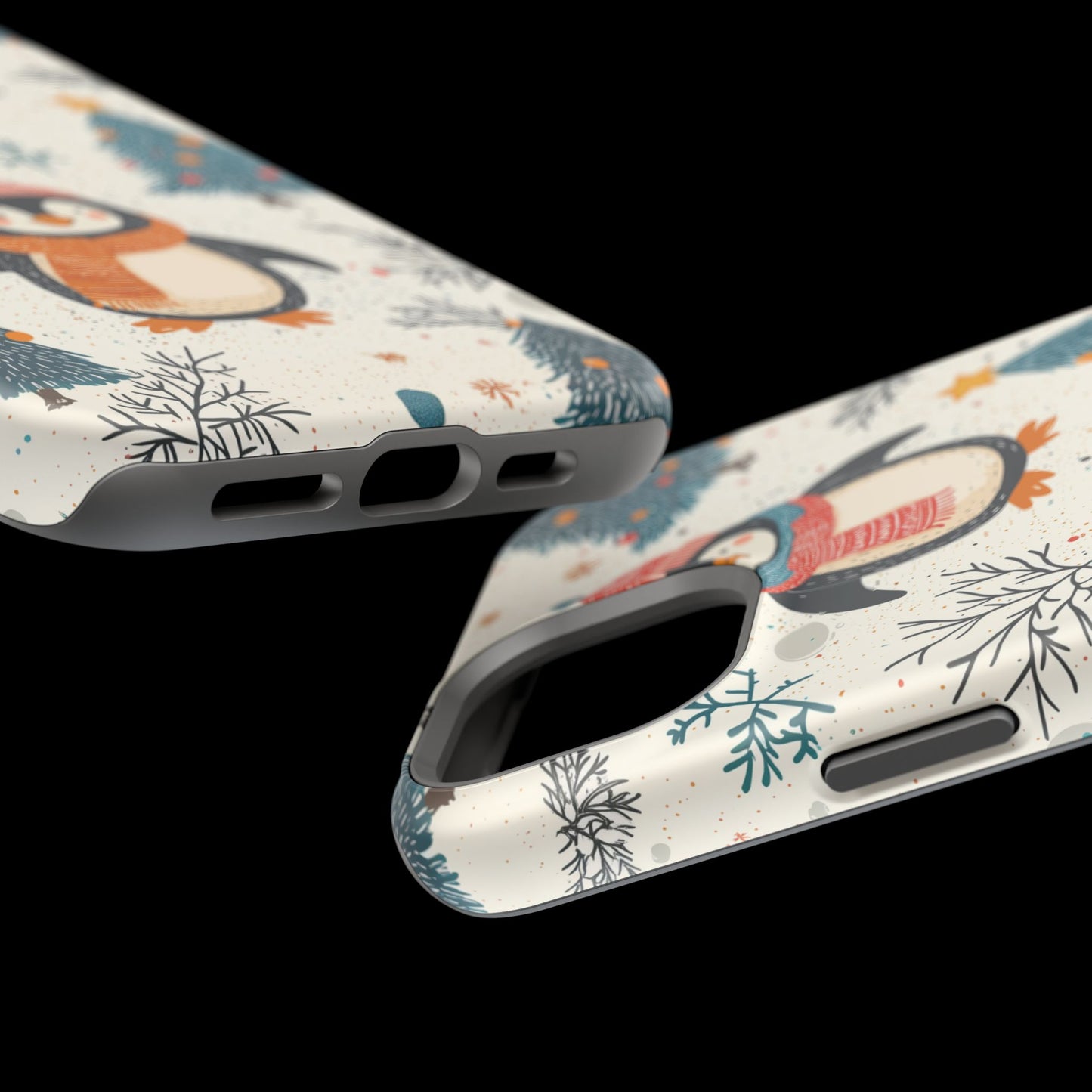 Snowy Christmas Cheer MagSafe iPhone Case