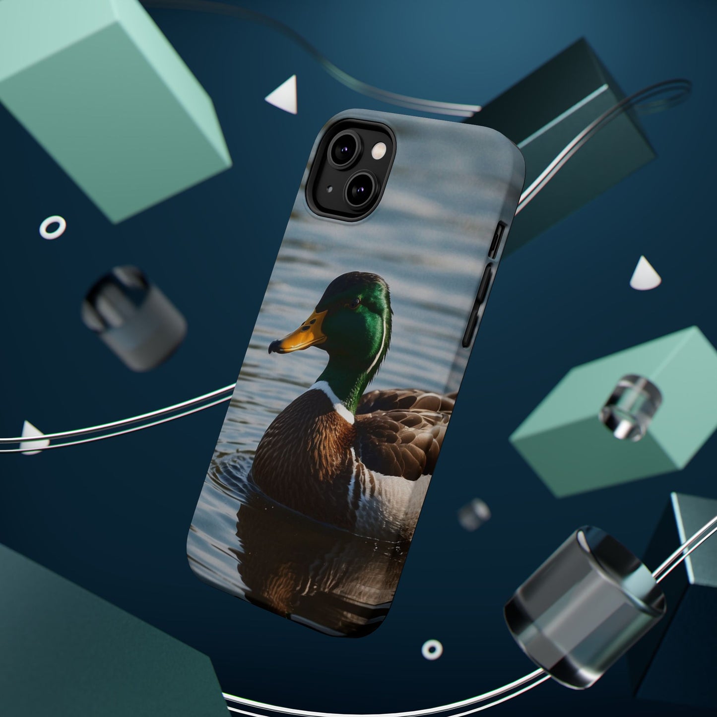 Majestic Mallard Reflection - MagSafe iPhone Case