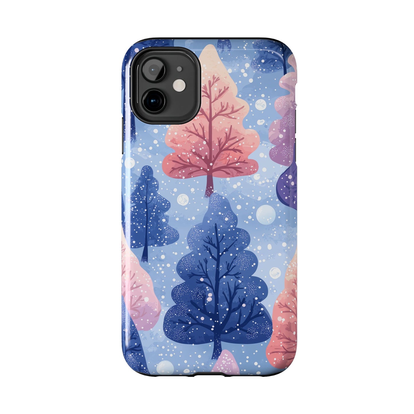 Pink & Purple Winter Wonderland - iPhone Series Case