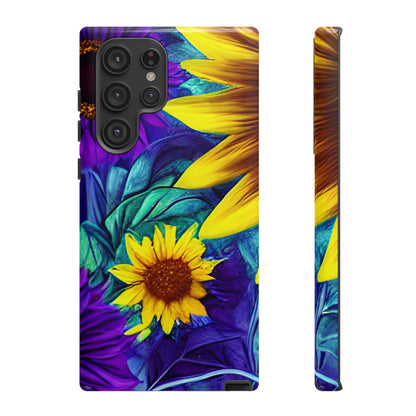 Purple & Gold Sunflower Dream - Samsung Galaxy Series Case