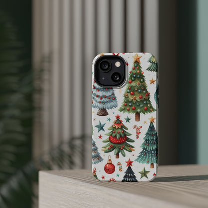 Festive Tree Wonderland – MagSafe iPhone Case