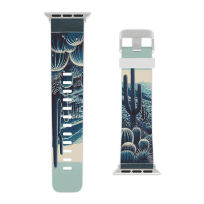 Desert Blues Cactus  Apple Watch Band