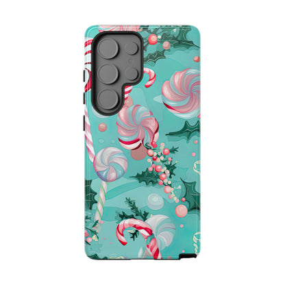 Candy Cane & Peppermint Holiday Delight – Samsung Galaxy Series Case