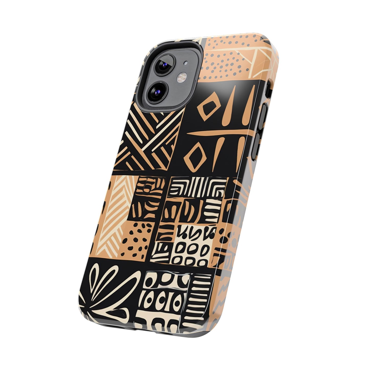 Tribal Geo-Pattern iPhone Series Case – Bold Ethnic Design