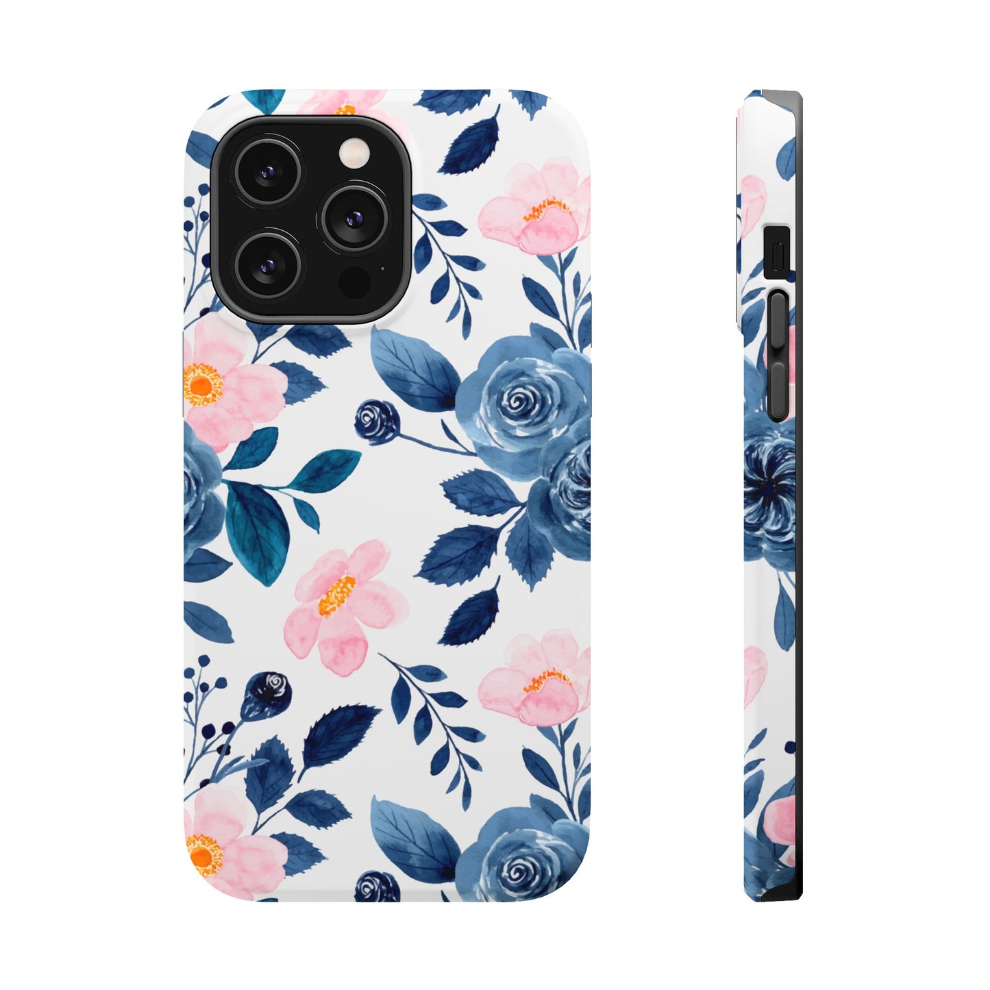 Pastel Garden Charm – MagSafe Case with Soft Watercolor Floral Print