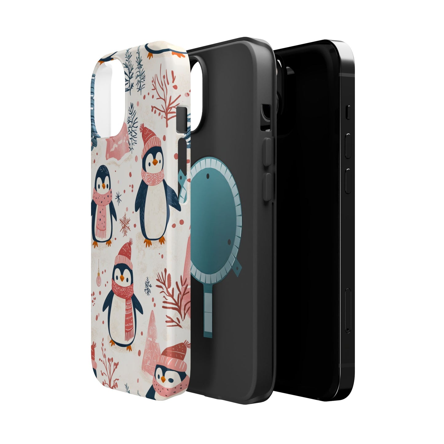 Penguin Paradise – Christmas Cheer MagSafe iPhone Case