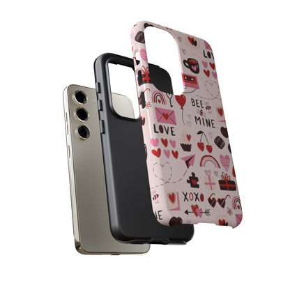 Samsung Galaxy Case: Bee Mine Love Doodles