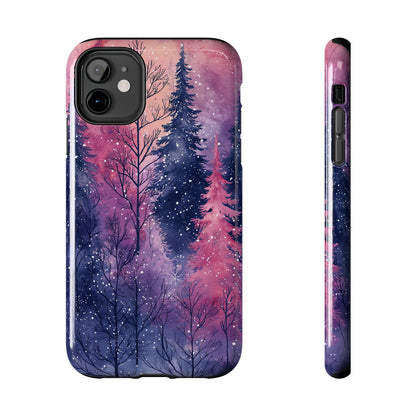 Sunset Snow Forest - iPhone Series Case