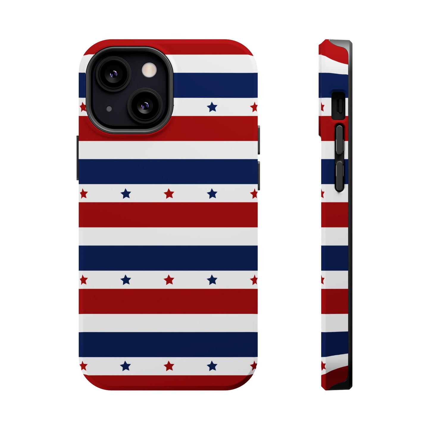 Patriotic Stars MagSafe iPhone Case