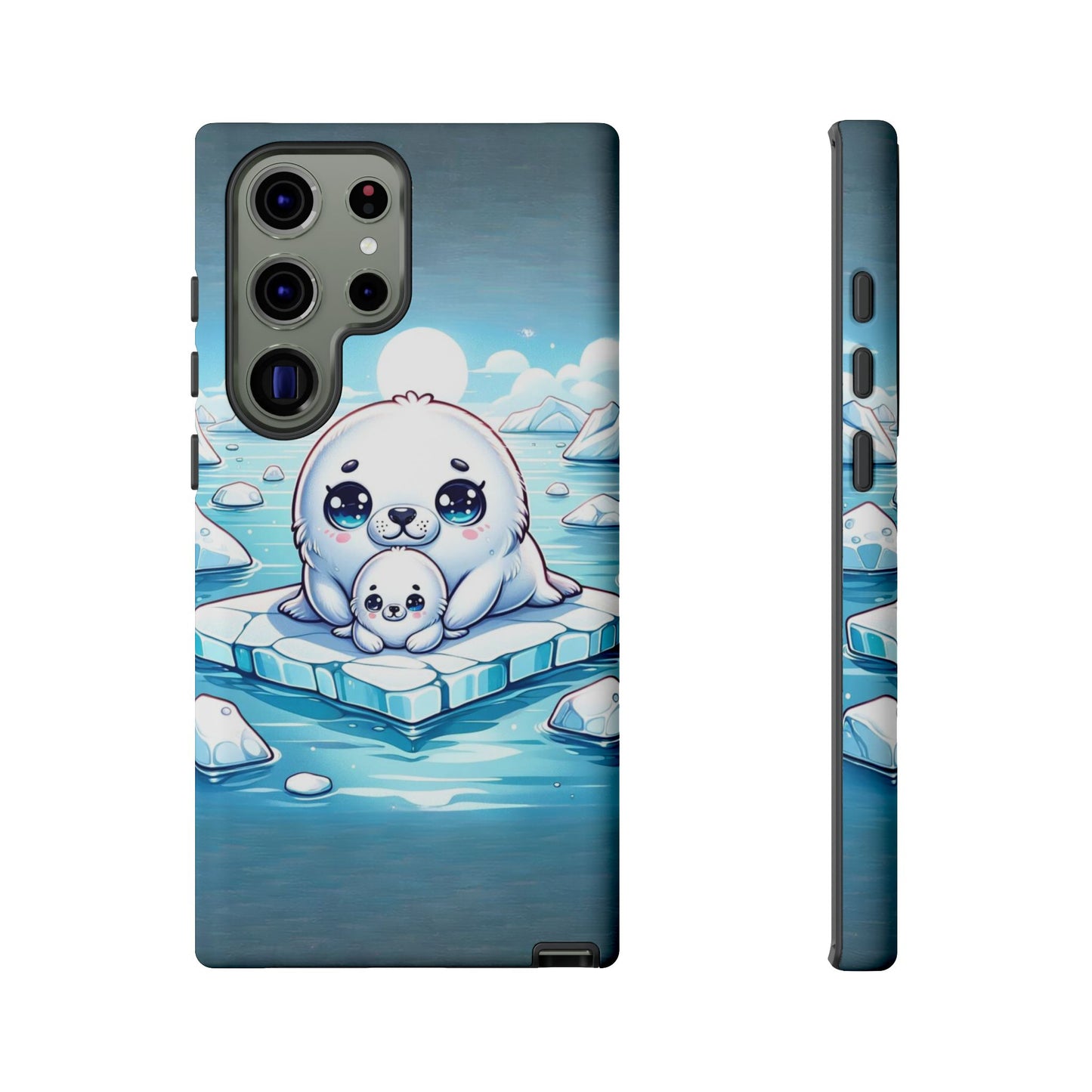 Arctic Embrace Seal iPhone Case