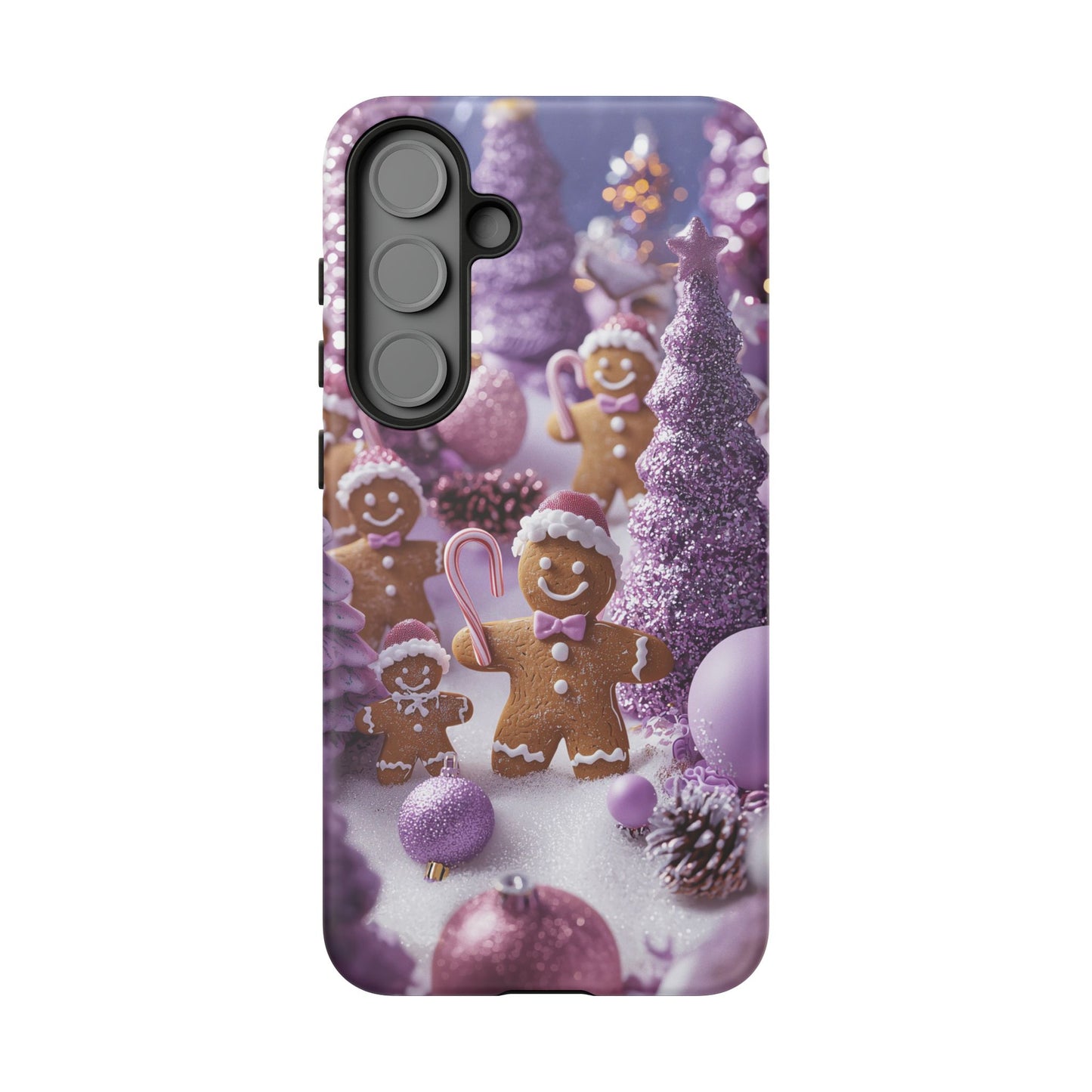 Pink Frosted Gingerbread Forest - Samsung Galaxy Series Case