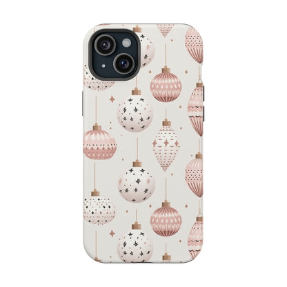 Blush Pink Holiday Ornaments - MagSafe iPhone Series Case