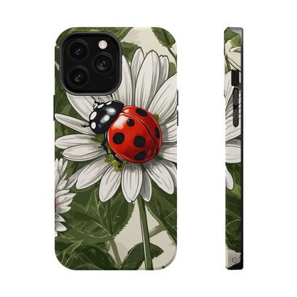 Ladybug & Daisy Garden Charm - MagSafe iPhone Case