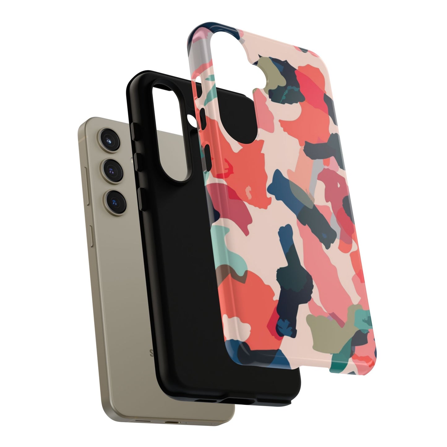 Modern Earthy Camo Abstract – Samsung Galaxy Case