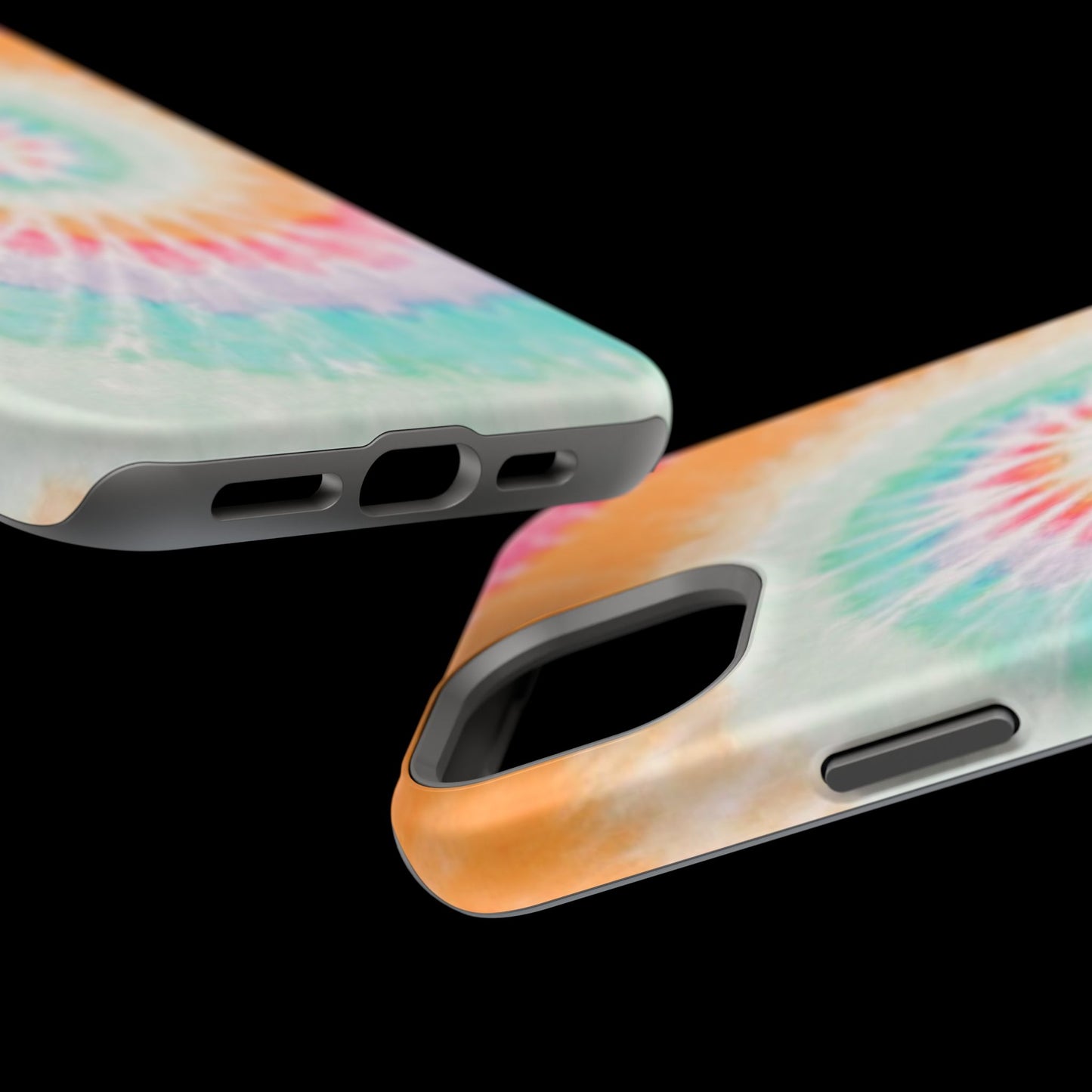 Pastel Tie-Dye MagSafe iPhone Case – Soft Colors & Magnetic Functionality