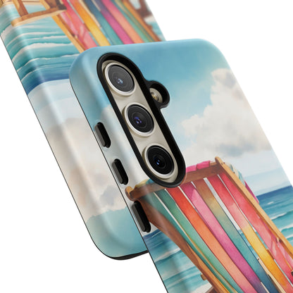 Vibrant Beach Escape Samsung Galaxy Case – Colorful Summer Design