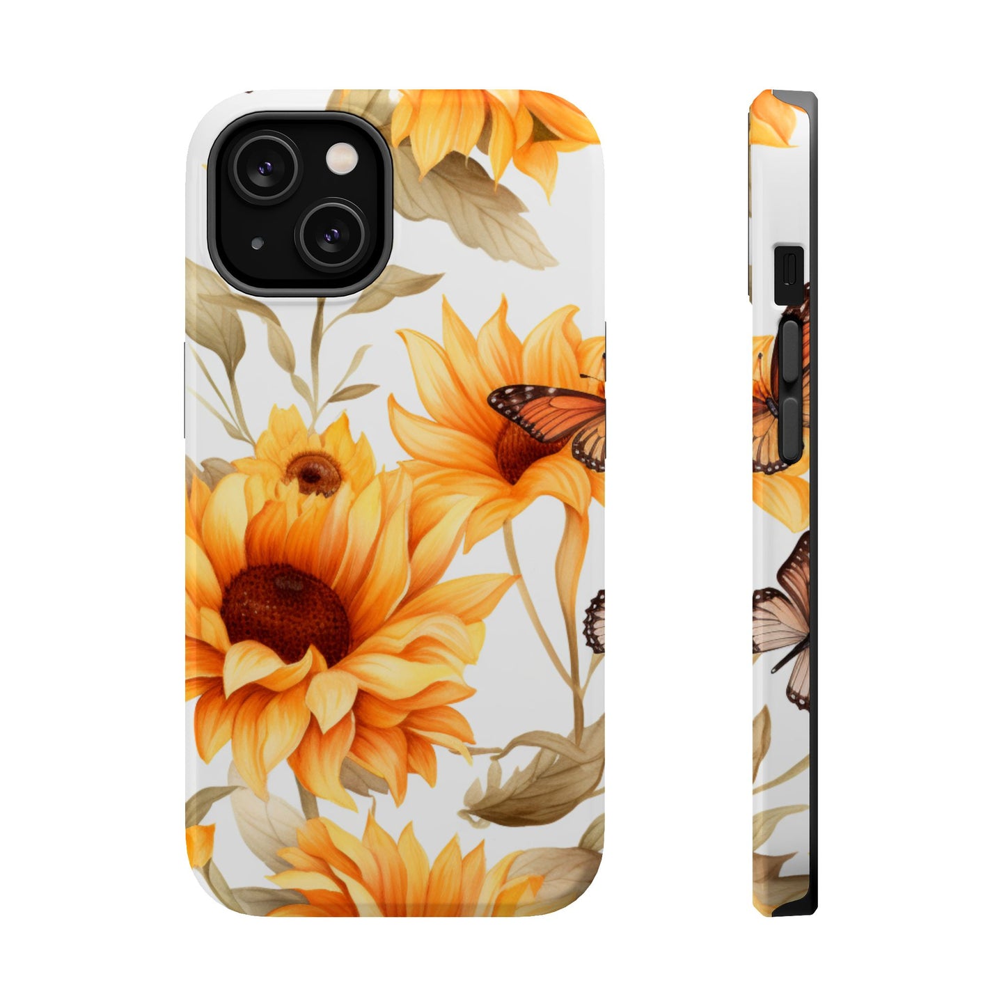 Sunflower & Monarch Garden - MagSafe iPhone Series Case