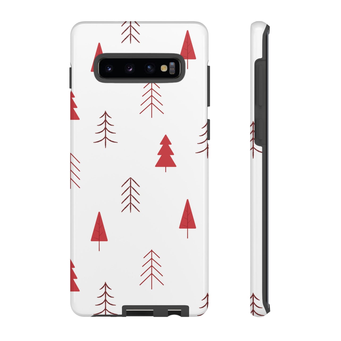 Scandi Red Pine Trees - Samsung Galaxy Series Case