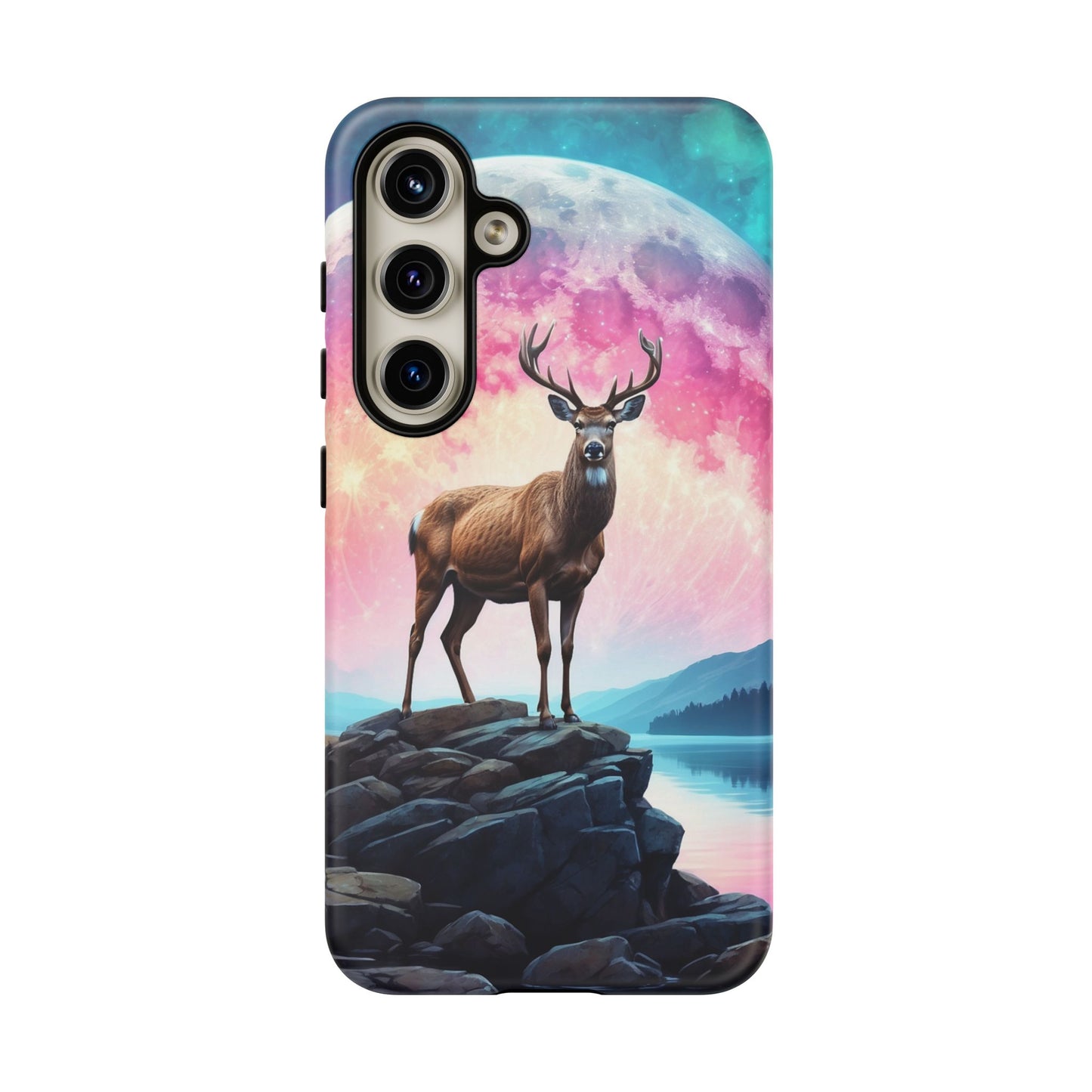 Stag in Moonlit Glow Samsung Galaxy Case