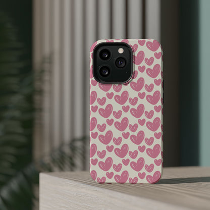 Heartfelt Pattern MagSafe iPhone Case