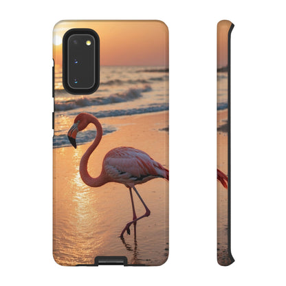 Island Beauty – Flamingo Samsung Galaxy Case