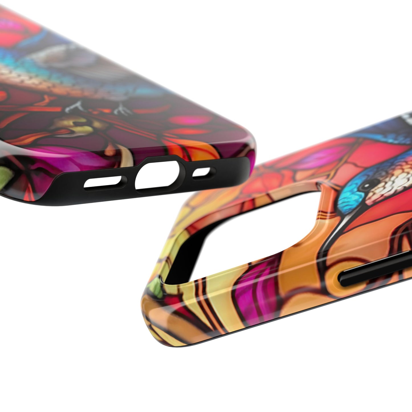 Radiant Multicolor Bird Artwork - iPhone Series Case