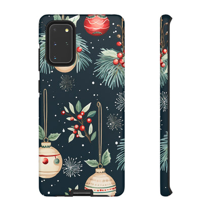 Elegant Christmas Ornaments and Pine - Samsung Galaxy Series Case