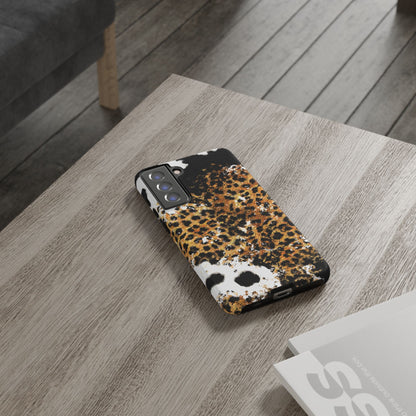 Bold Leopard Ink Splash - Samsung Galaxy Series Case