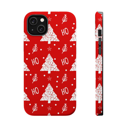 MagSafe iPhone Case: Ho Ho Ho – Christmas Tree Wonderland