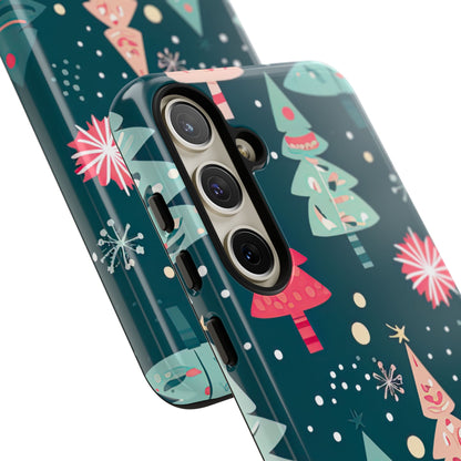 Whimsical Christmas Trees - Samsung Galaxy Series Case