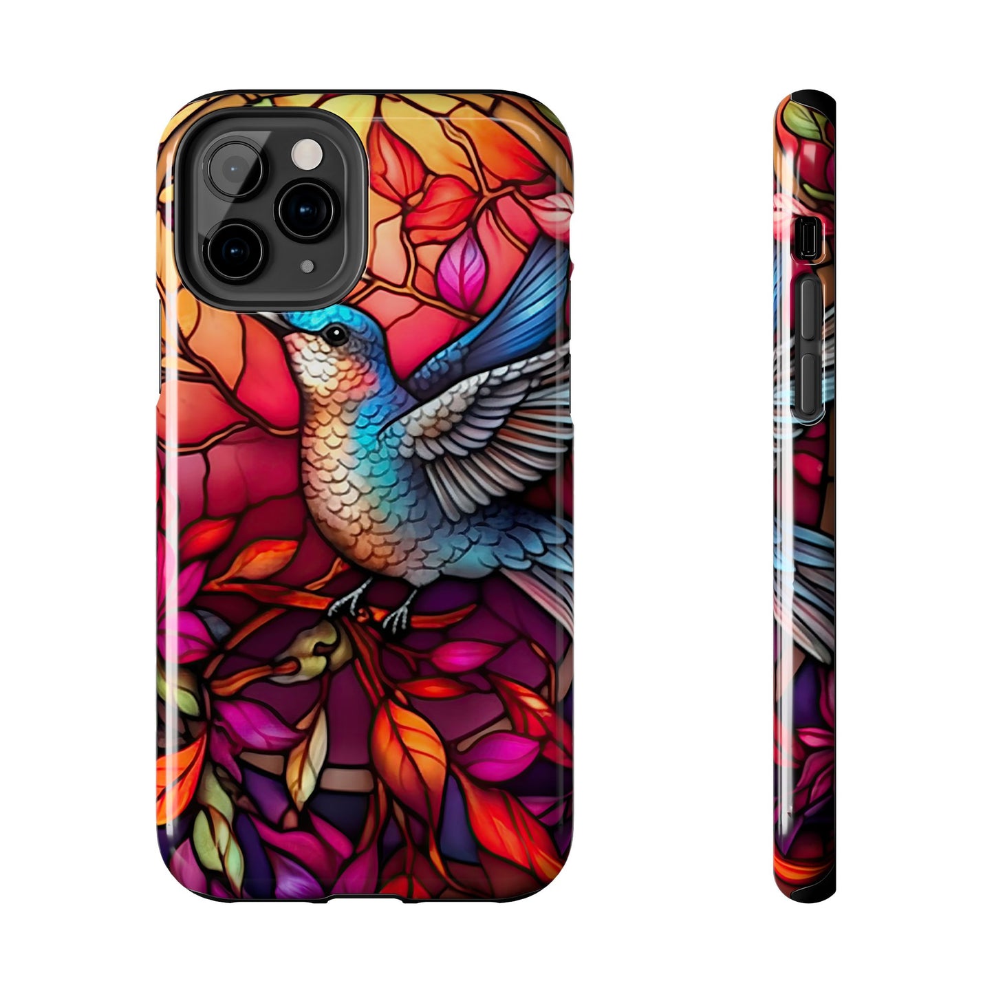 Radiant Multicolor Bird Artwork - iPhone Series Case