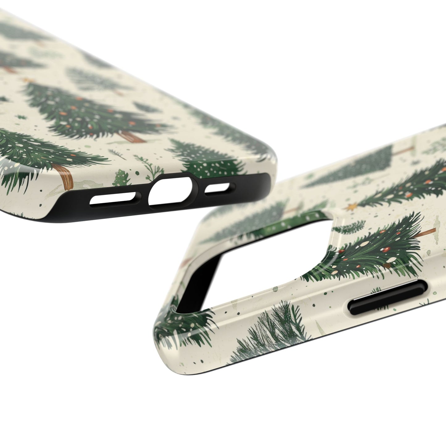 Festive Christmas Tree Forest Pattern – iPhone Series Case