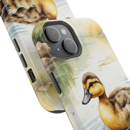 Graceful Duck Reflection – MagSafe iPhone Case