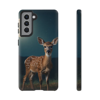 Samsung Galaxy Case – Mystic Fawn Under the Moonlit Sky