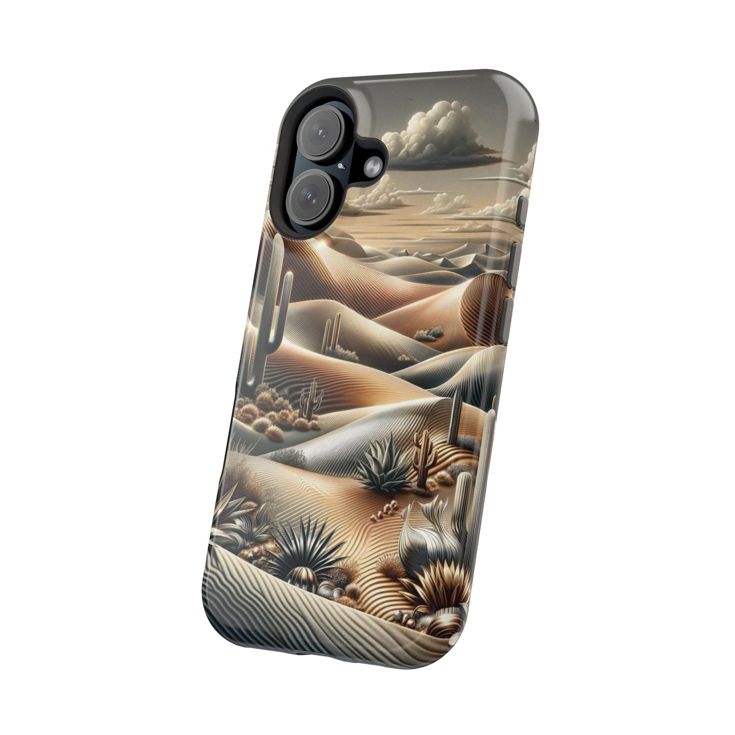 Heavy Metal Cactus iPhone Case