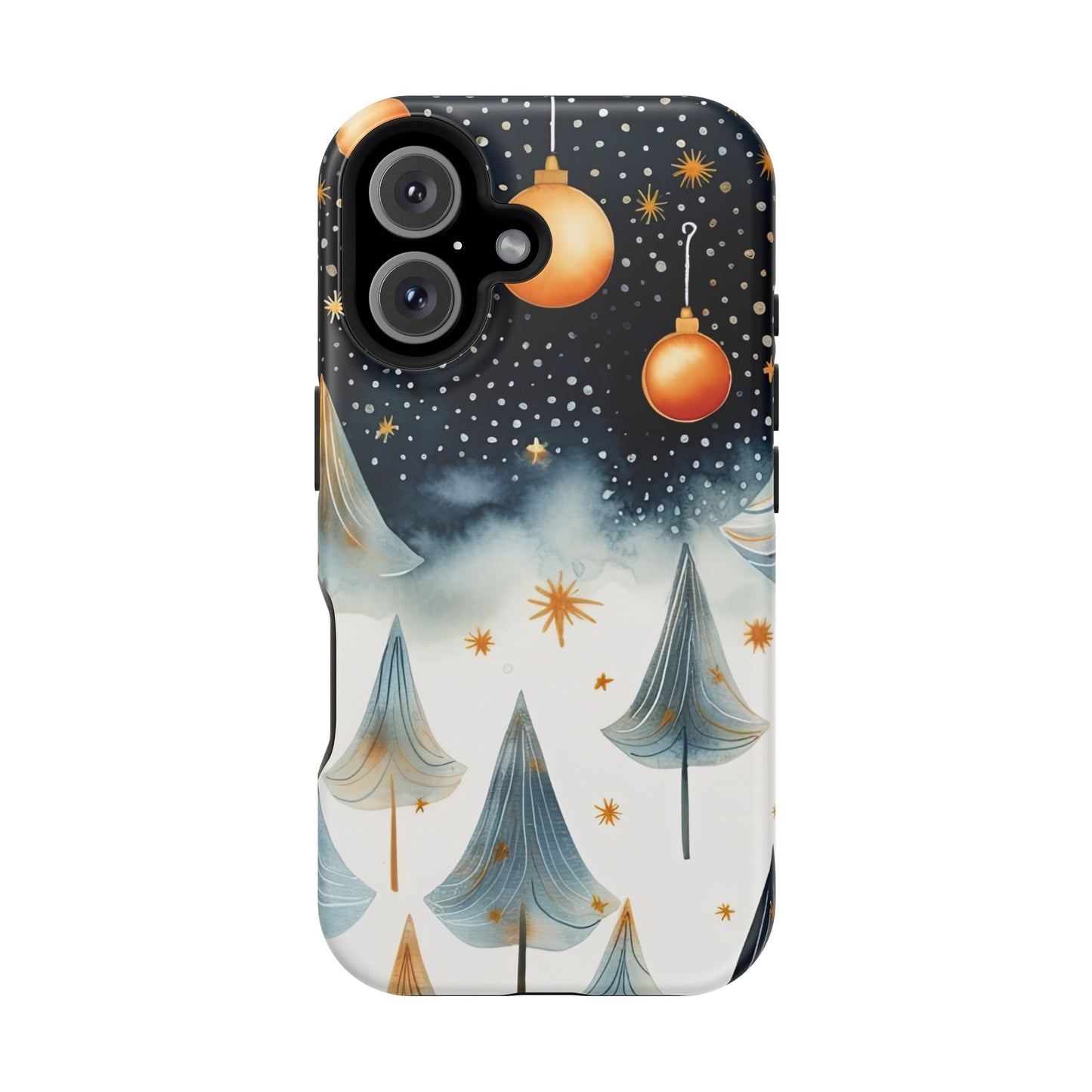 Winter Wonderland Gold Ornament – MagSafe iPhone Series Case