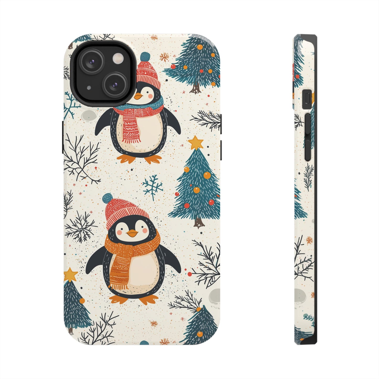 Penguin Wonderland – Snowy Christmas Cheer iPhone Case