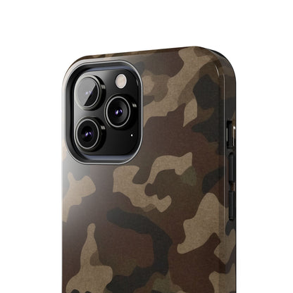 Classic Camouflage iPhone Case – Rugged Woodland Camo Protection