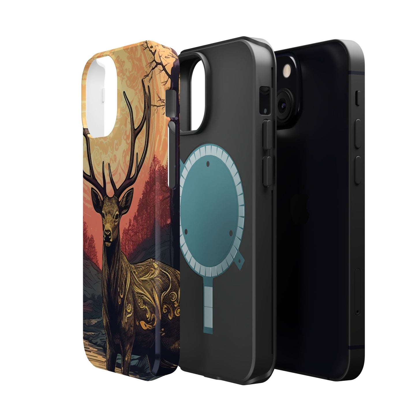 Celestial Stag – MagSafe iPhone Case